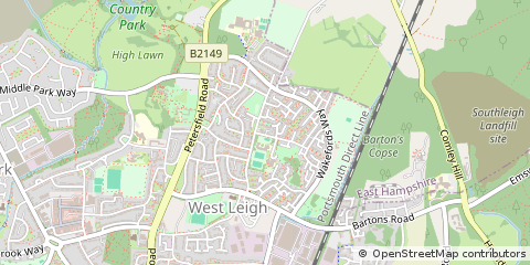 Map of Havant