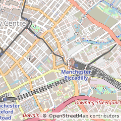 Map of Manchester