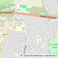 Map of Romford
