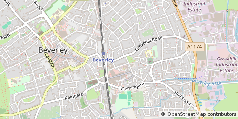 Map of Beverley