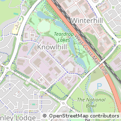 Map of Milton Keynes