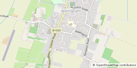 Map of Cambridge, Cambridgeshire
