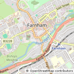 Map of Farnham