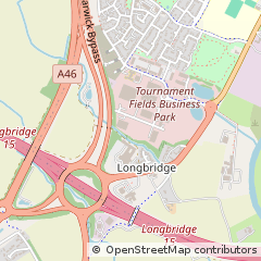 Map of Warwick