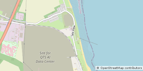 Map of Blyth, Northumberland