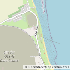 Map of Blyth, Northumberland