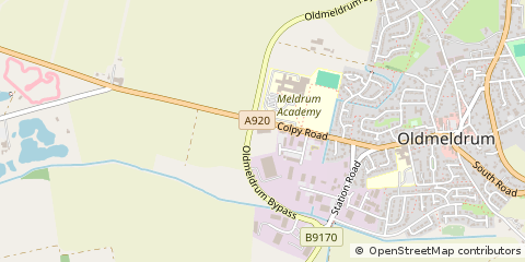 Map of Inverurie