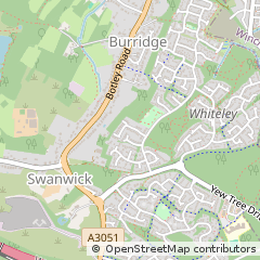 Map of Fareham