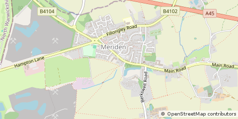 Map of Coventry