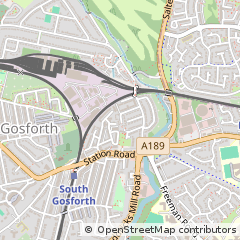 Map of Newcastle Upon Tyne