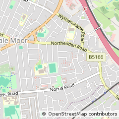 Map of Sale, Cheshire