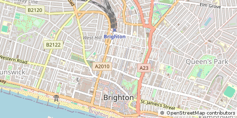 Map of Brighton