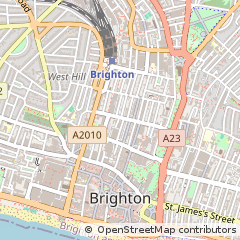 Map of Brighton
