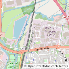 Map of Banbury