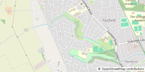 Map of Stockton on Tees