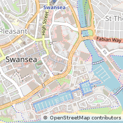Map of Swansea