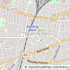 Map of Reading