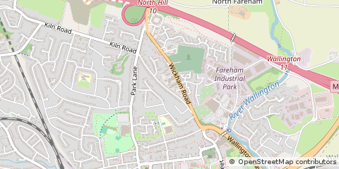 Map of Fareham