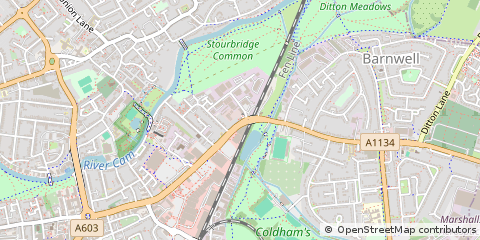 Map of Cambridge
