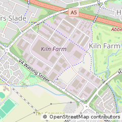Map of Milton Keynes