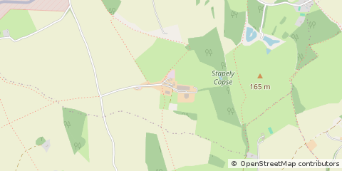 Map of Hook, Hampshire