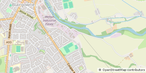 Map of Blairgowrie