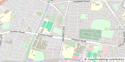 Map of Hull, East Yorkshire