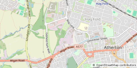 Map of Manchester