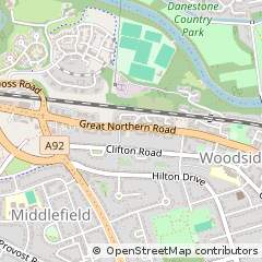 Map of Aberdeen, Aberdeenshire