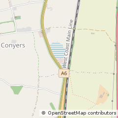 Map of Carnforth, Lancashire