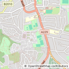 Map of Maidstone, Kent
