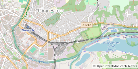 Map of Norwich