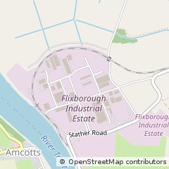 Map of Scunthorpe, Lincolnshire