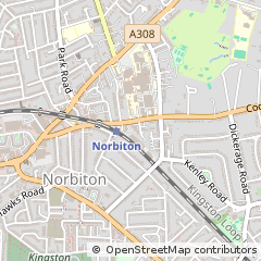 Map of Kingston Upon Thames