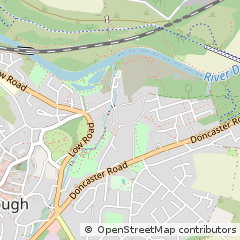 Map of Doncaster, South Yorkshire