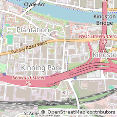 Map of Glasgow