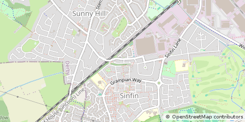 Map of Derby