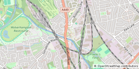 Map of Wolverhampton