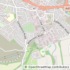 Map of Cirencester, Gloucestershire