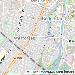 Map of Leicester