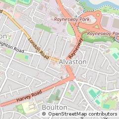 Map of Derby, Derbyshire