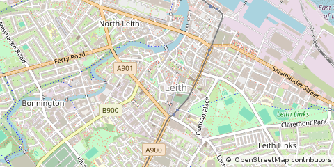 Map of Edinburgh