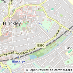 Map of Hinckley