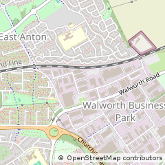 Map of Andover