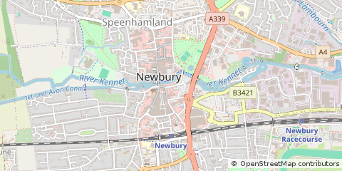 Map of Newbury