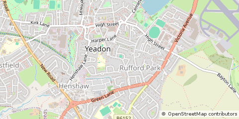 Map of Leeds
