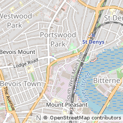 Map of Portswood, Southampton