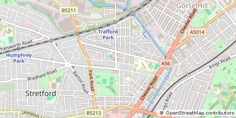 Map of Manchester