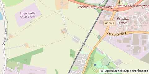 Map of Stockton on Tees