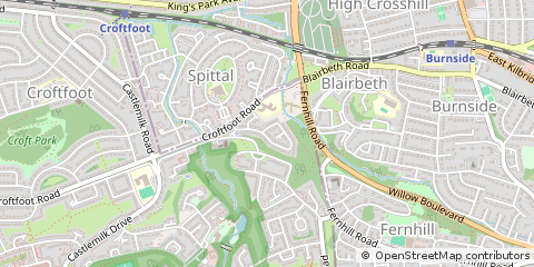 Map of Glasgow